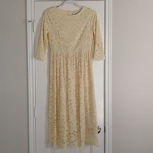 Dainty Jewell's Charming in Lace Dress